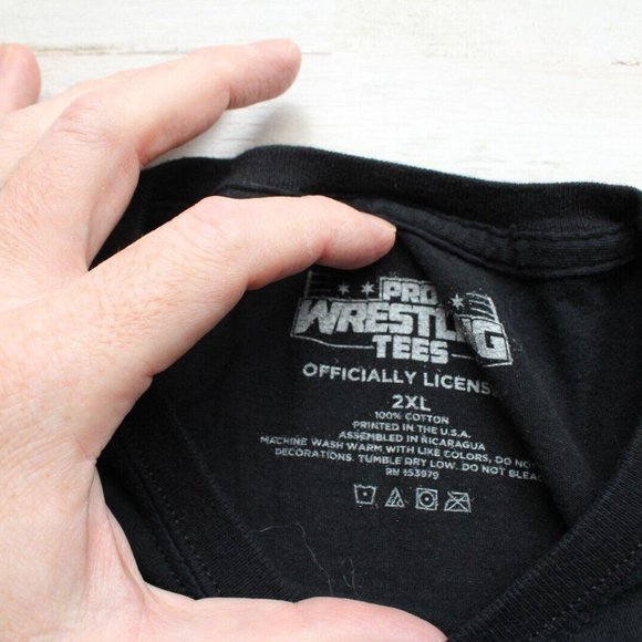 Pro Wrestling Tees 2XL Chris Jericho Alpha Club Men’s XXL Graphic T-shirt - Picture 3 of 5